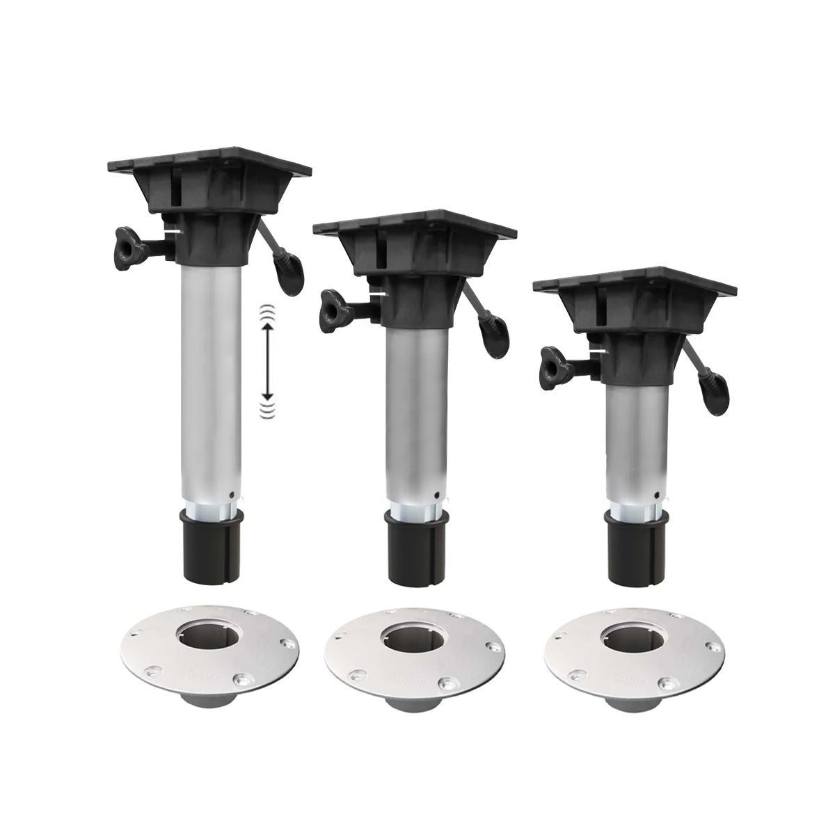 Waverider Socket Pedestal - Flat Base