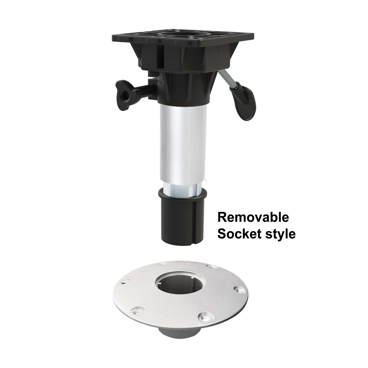 Waverider Socket Pedestal - Flat Base