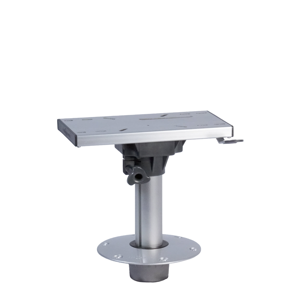 Fixed Socket Pedestal with Slider - Flat Base