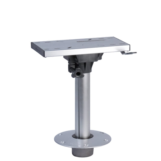 Fixed Socket Pedestal with Slider - Flat Base