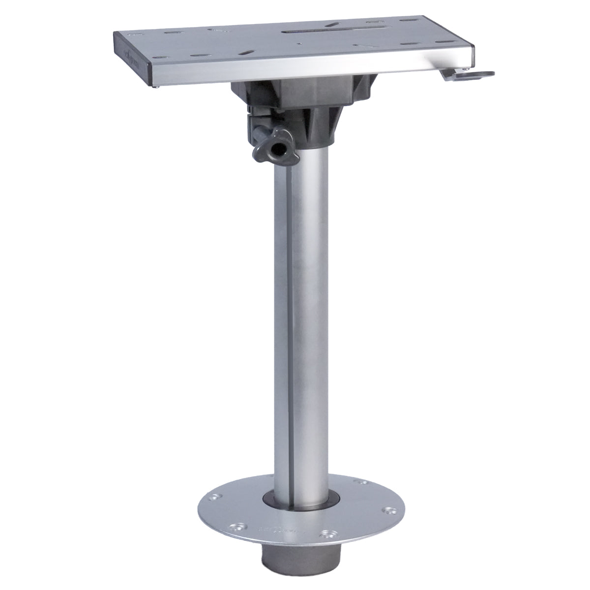 Fixed Socket Pedestal with Slider - Flat Base