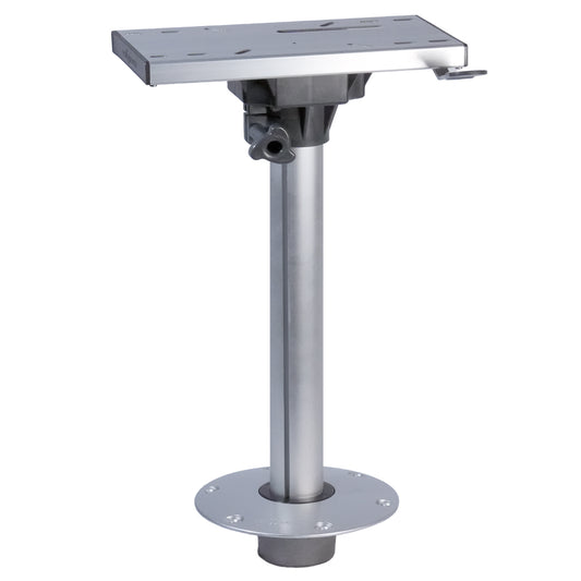 Fixed Socket Pedestal with Slider - Flat Base