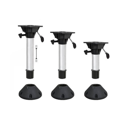Waverider Removable Socket Seat Pedestal – Dome Base with Swivel Top