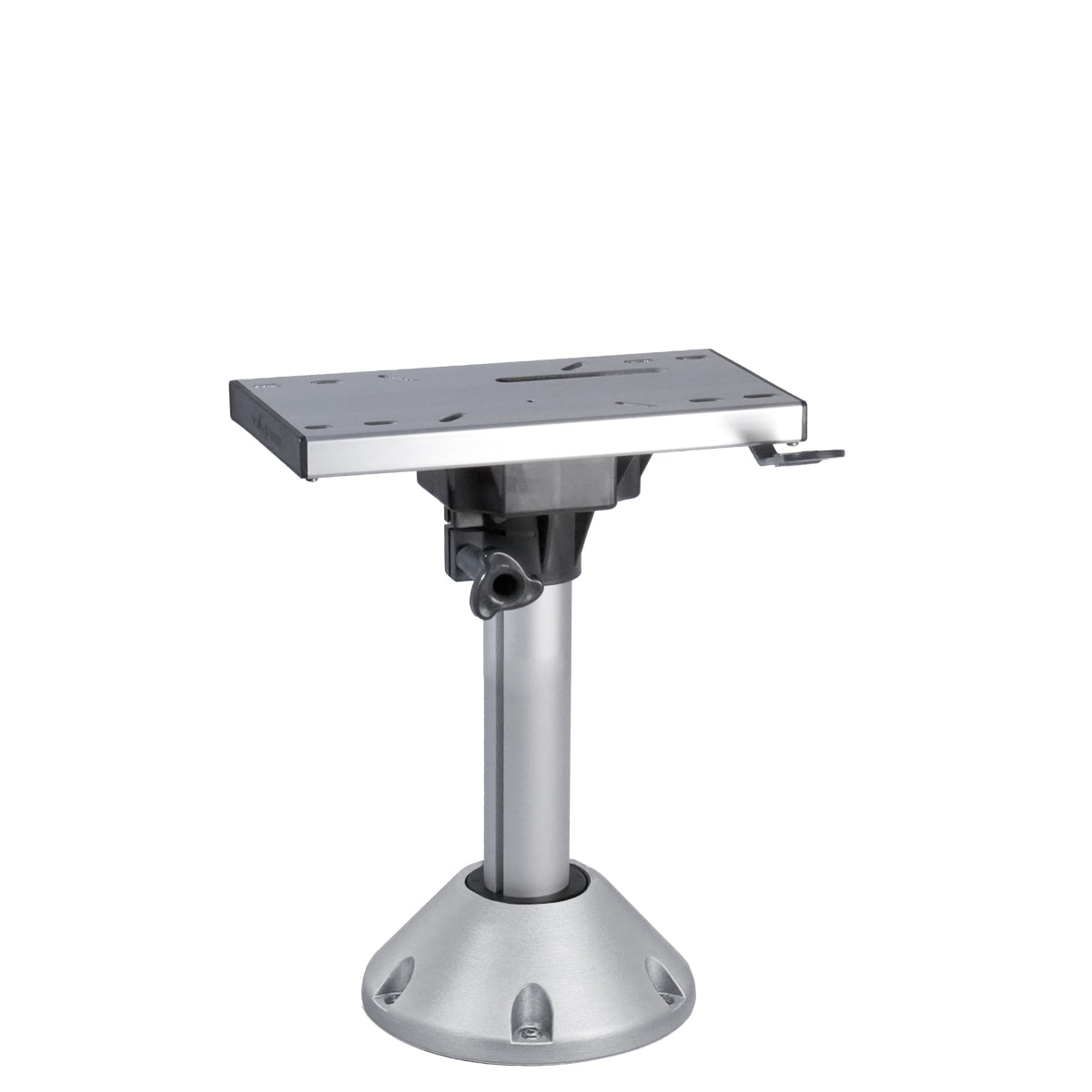Removable Socket Seat Pedestal with Slider – Dome Base with Swivel Top