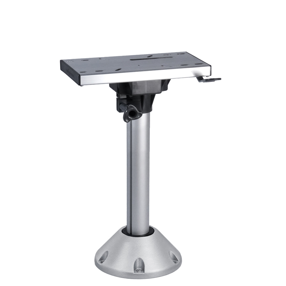 Removable Socket Seat Pedestal with Slider – Dome Base with Swivel Top