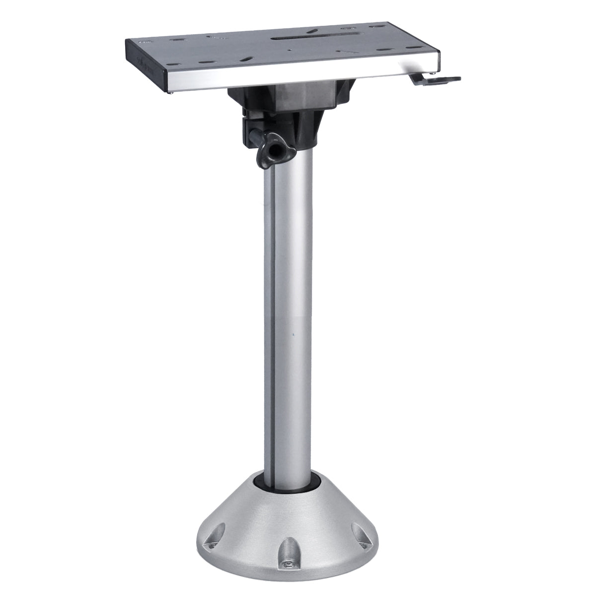 Removable Socket Seat Pedestal with Slider – Dome Base with Swivel Top