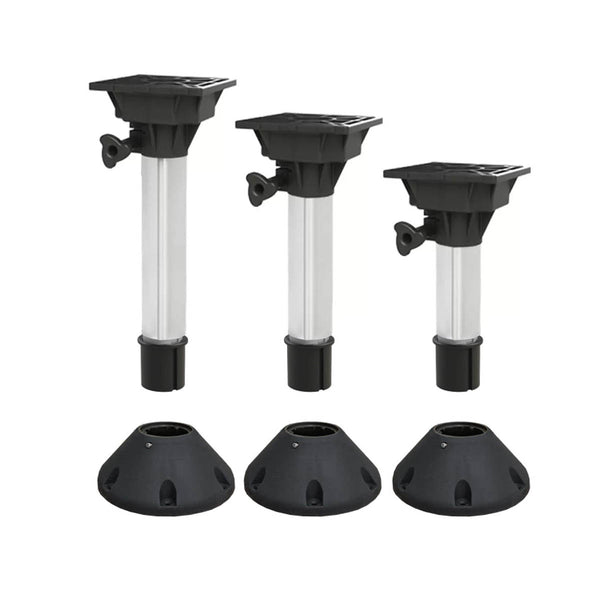 Removable Socket Seat Pedestal – Dome Base with Swivel Top