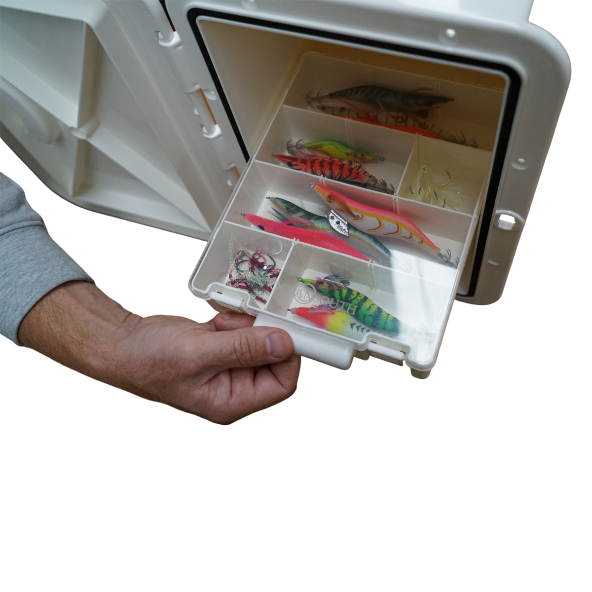 Hatch Tackle Tray Storage Box (with 5 Tackle Boxes)