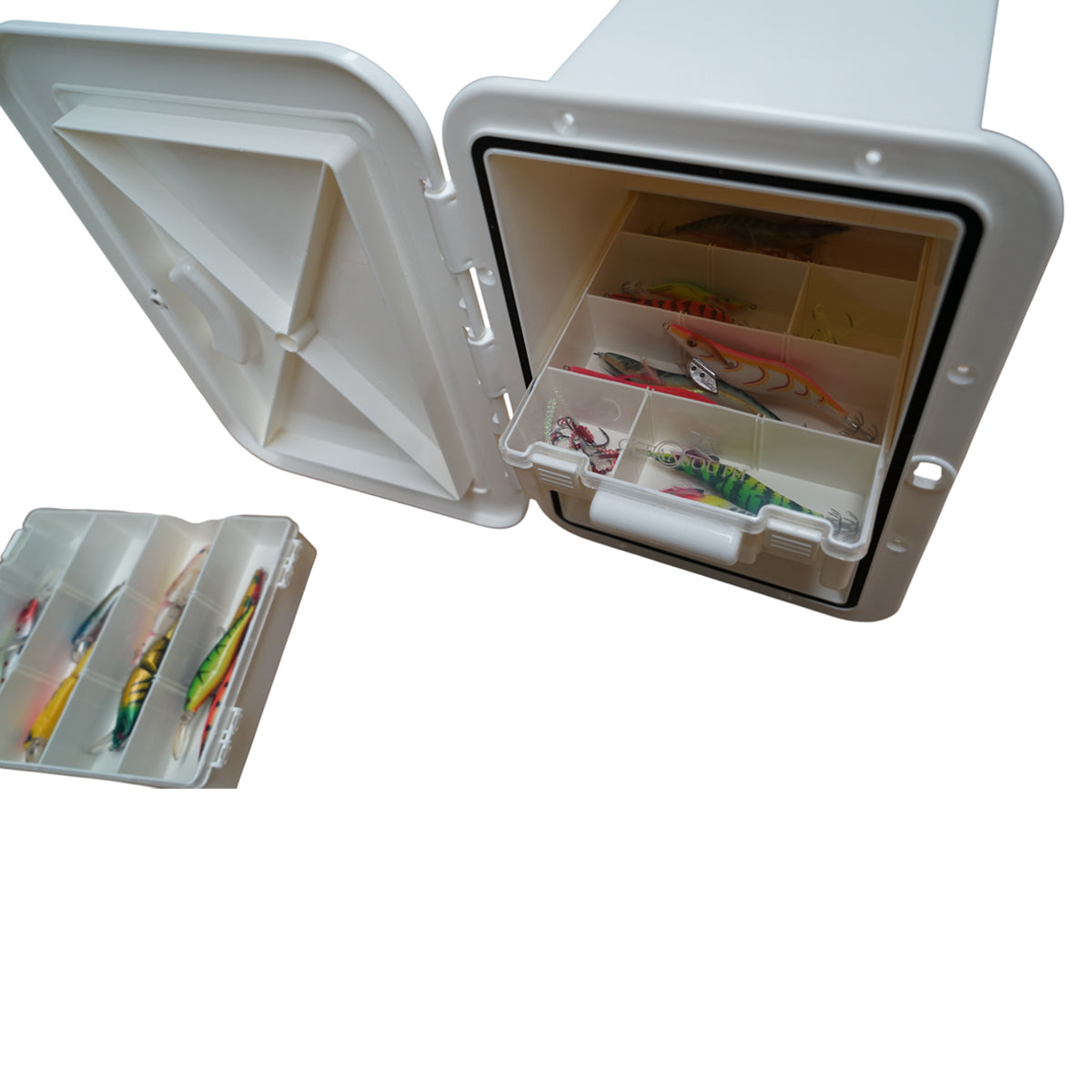 Hatch Tackle Tray Storage Box (with 5 Tackle Boxes)