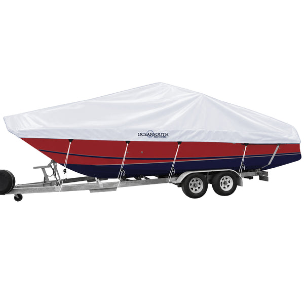 Bâche pour bateaux Bowrider et Day Cruiser (PVC) (avec moteurs in-bord et hors-bord)