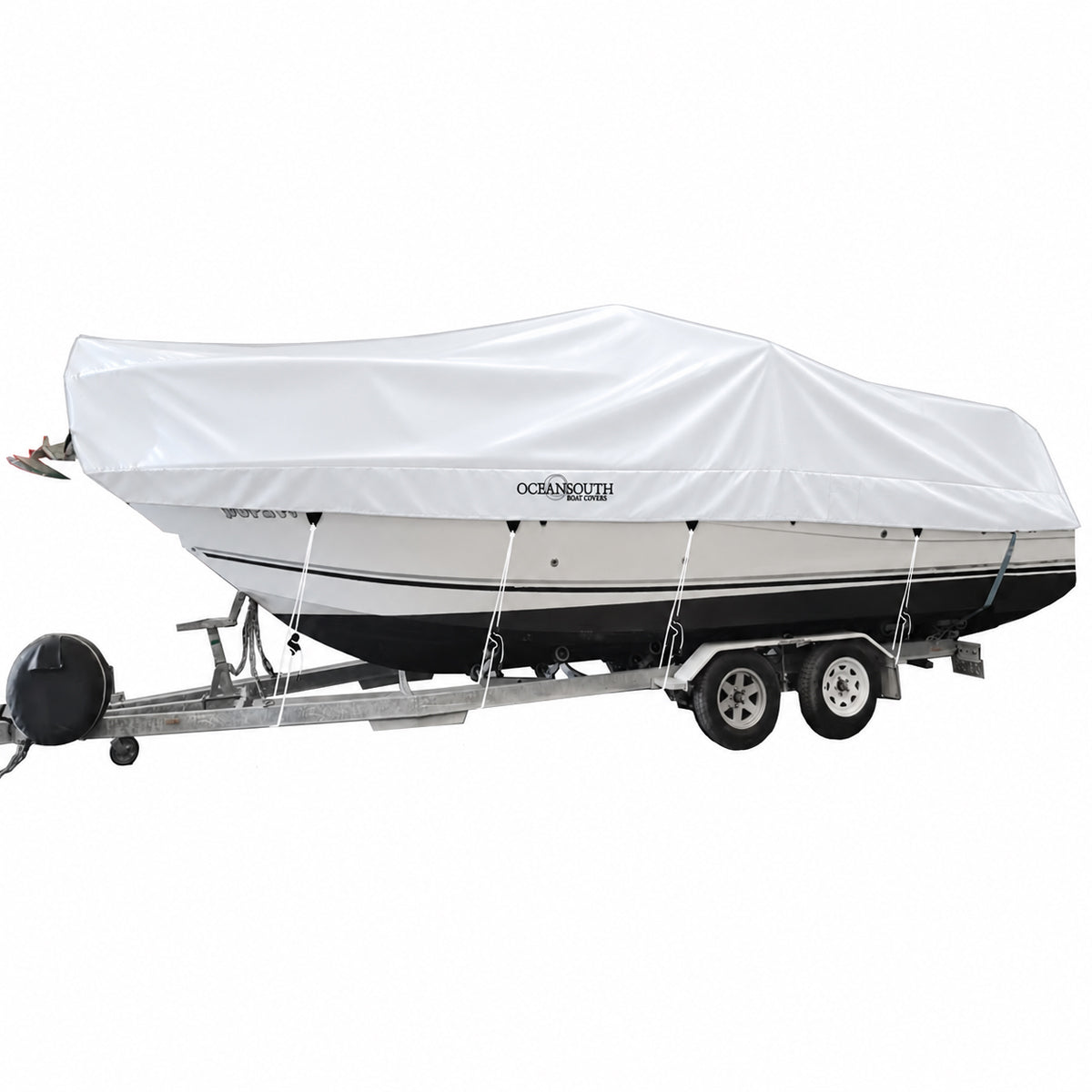 Day Cruiser Runabout Cover (PVC) (with Inboard & Outboard Motors)