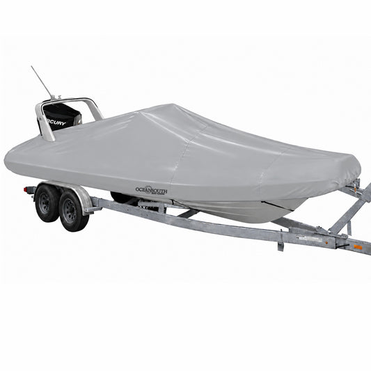 Rib Boat Covers with rear openings for Roll Bars / Arches (PVC)