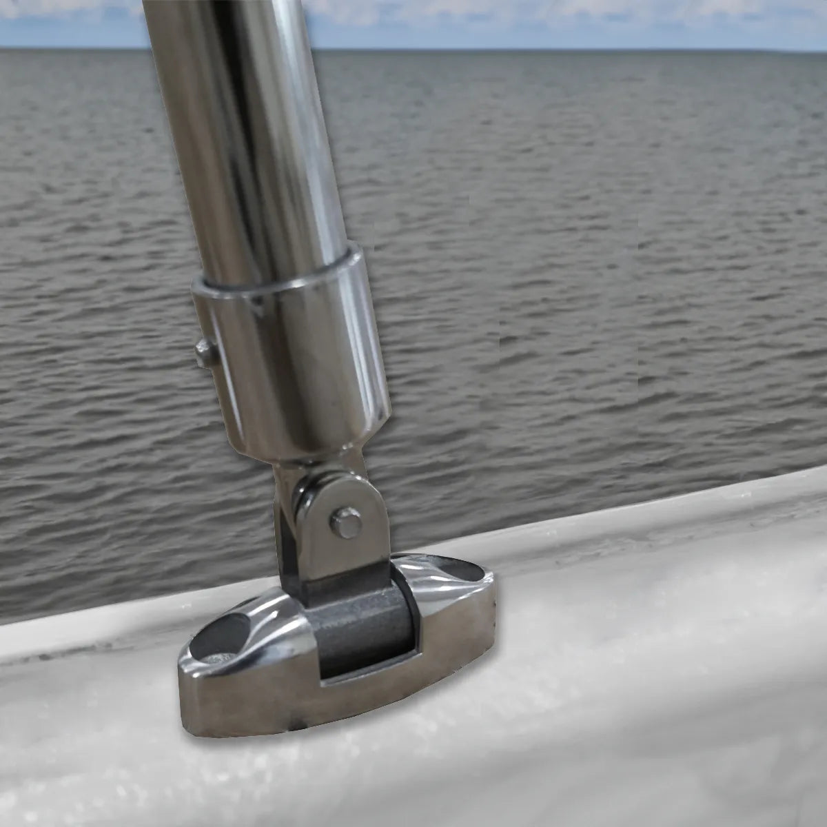 Large / Cruiser Boat Bimini Top - Stainless Steel
