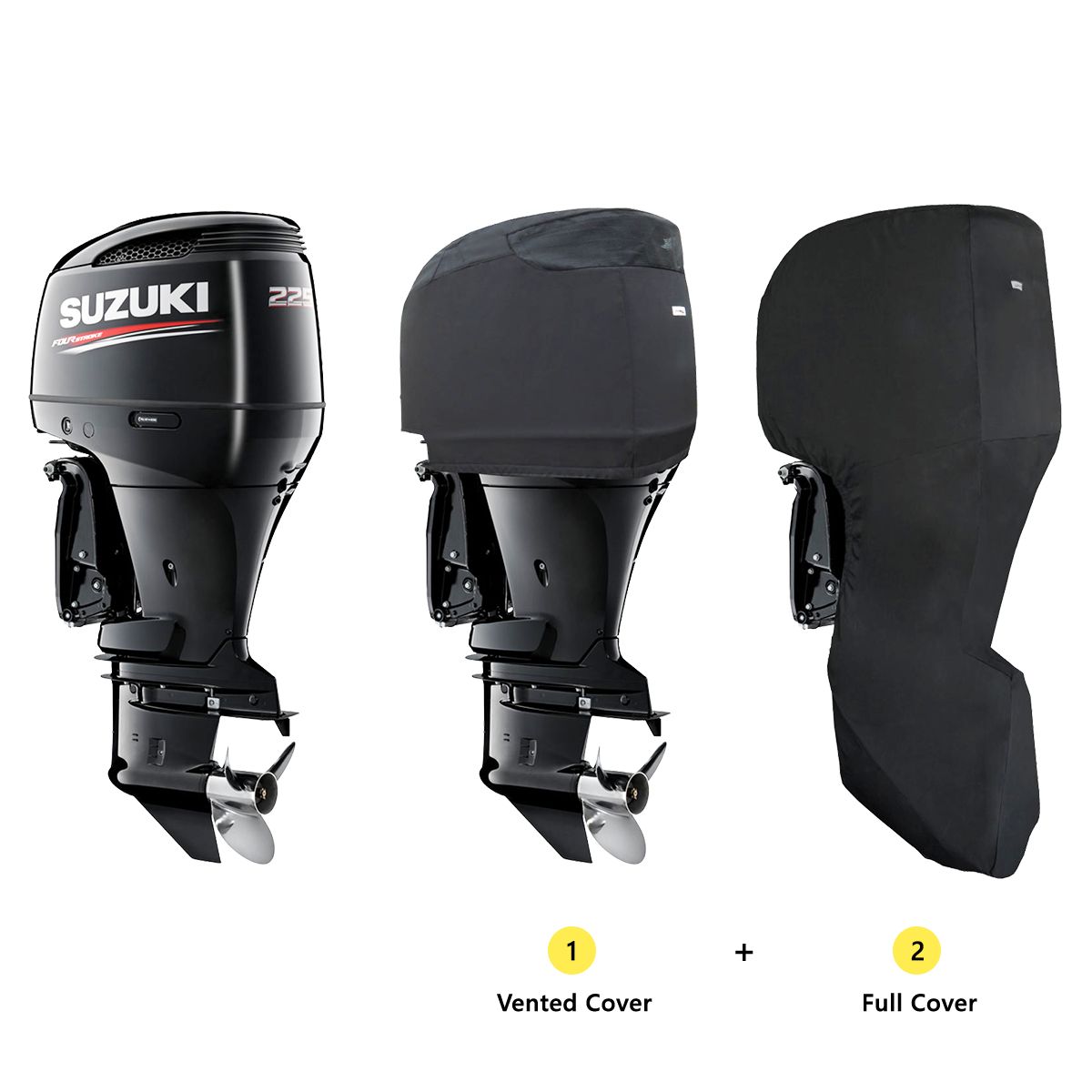 Ensemble de housses (ventilées et complètes) pour Suzuki