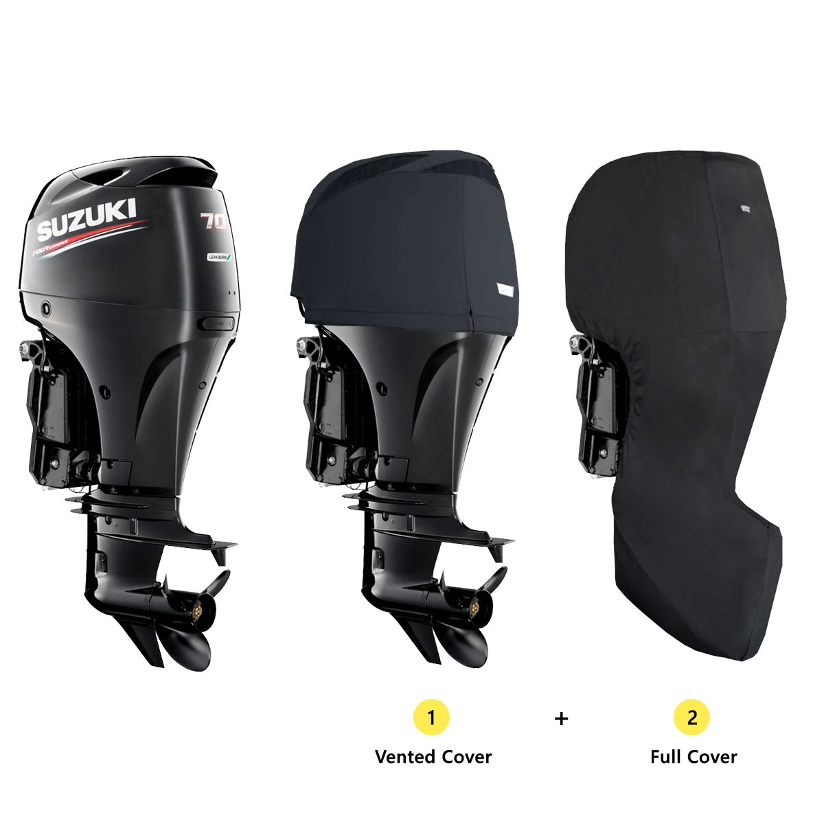 Ensemble de housses (ventilées et complètes) pour Suzuki