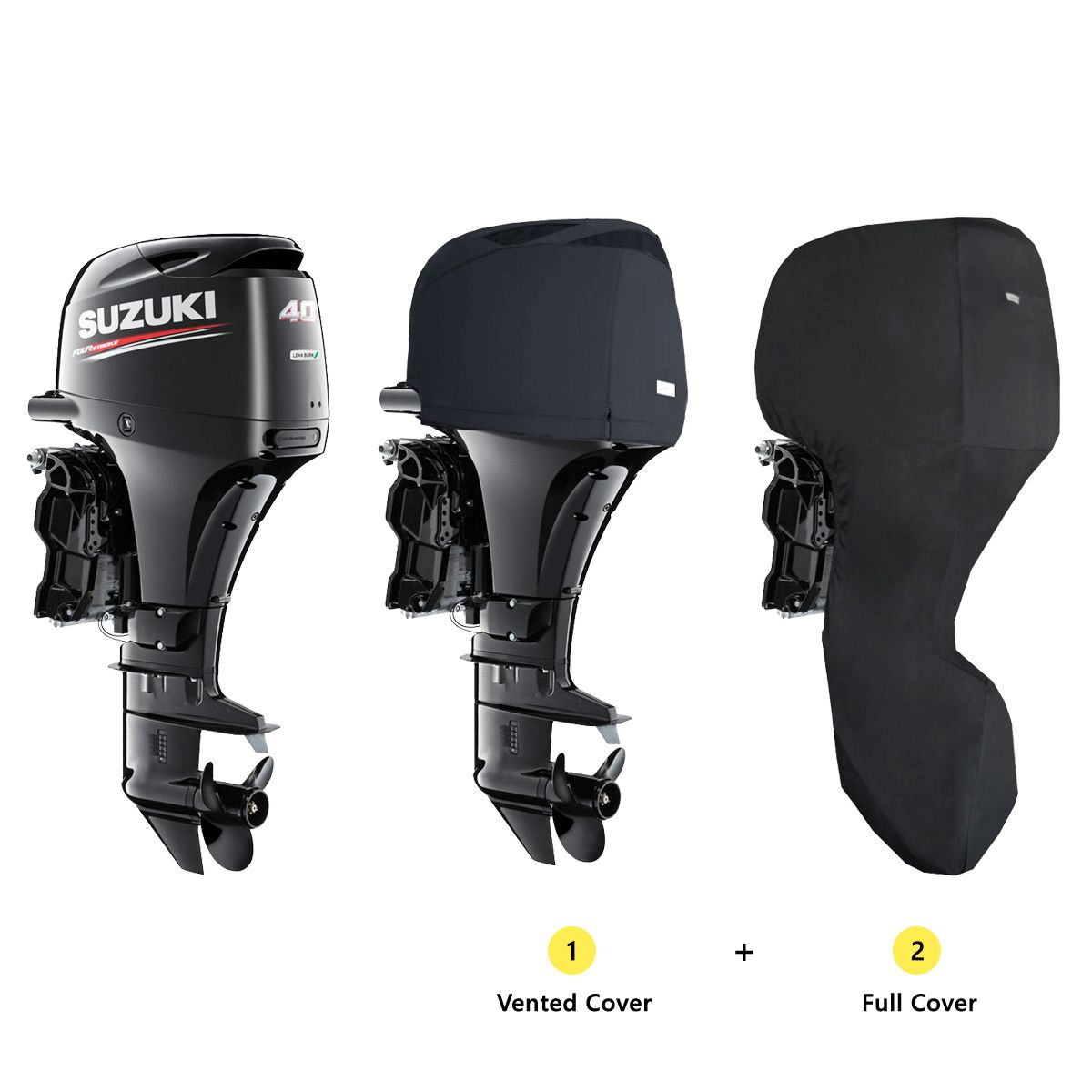 Ensemble de housses (ventilées et complètes) pour Suzuki