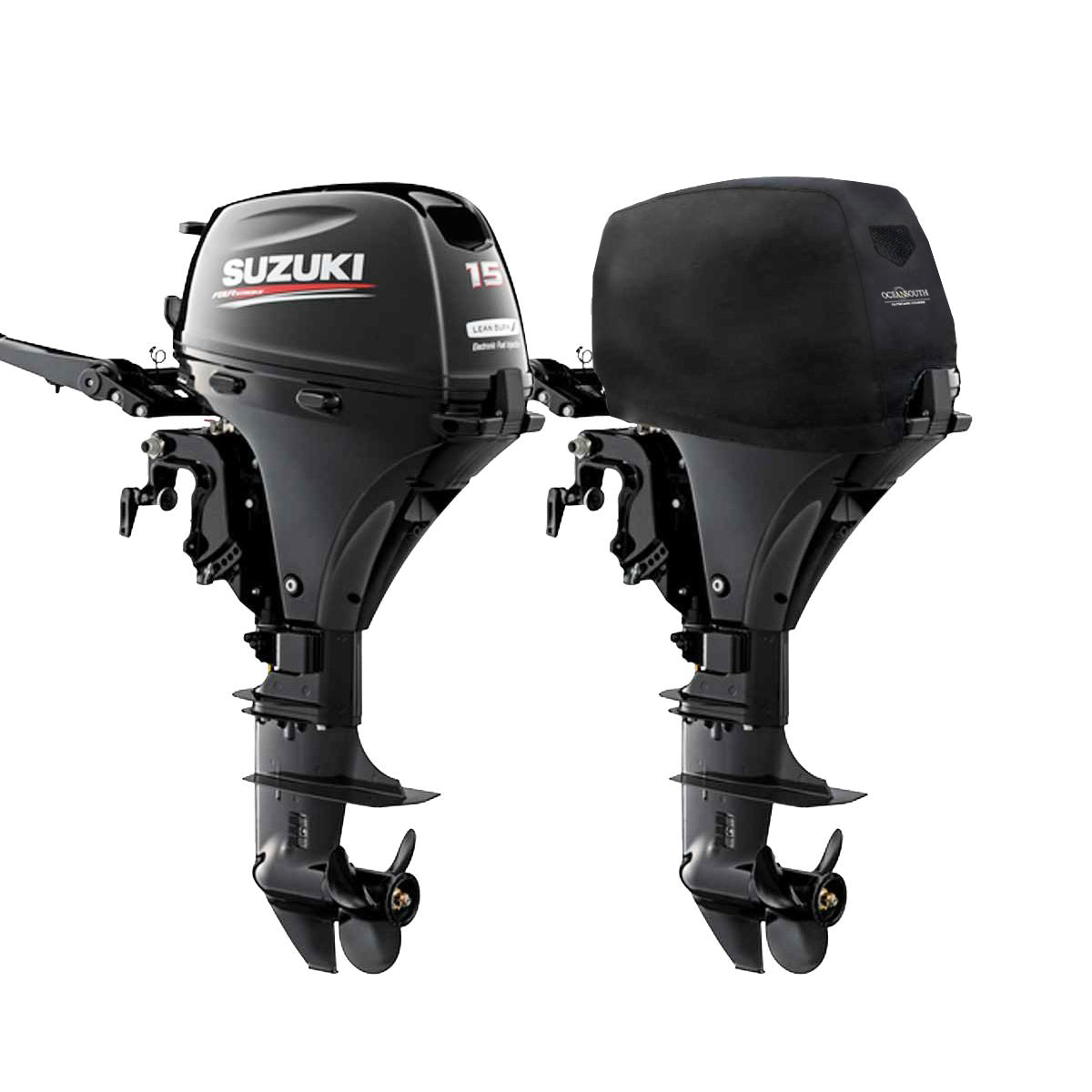 Housse Complète Oceansouth Pour Moteur Hors-bord Suzuki – Modèle DF200AP (30"), Tissu Marine Grade, UV Et étanche