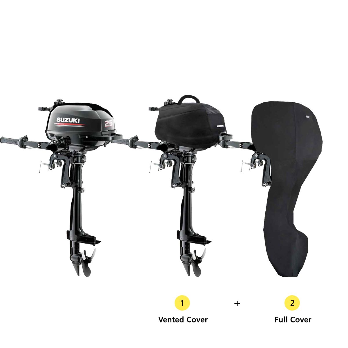 Ensemble de housses (ventilées et complètes) pour Suzuki