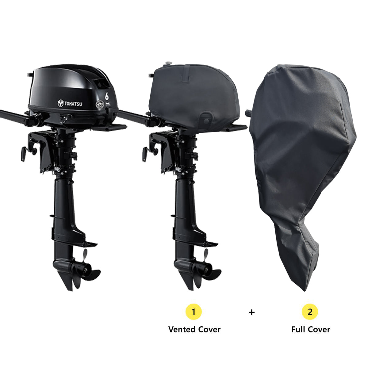 Cover Set (Vented and Full) for Tohatsu