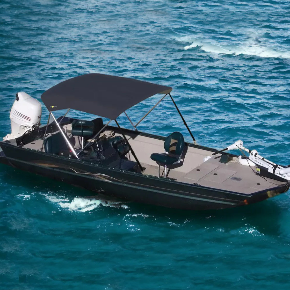 3 Bow Signature Bimini Top Stainless Steel - 6ft