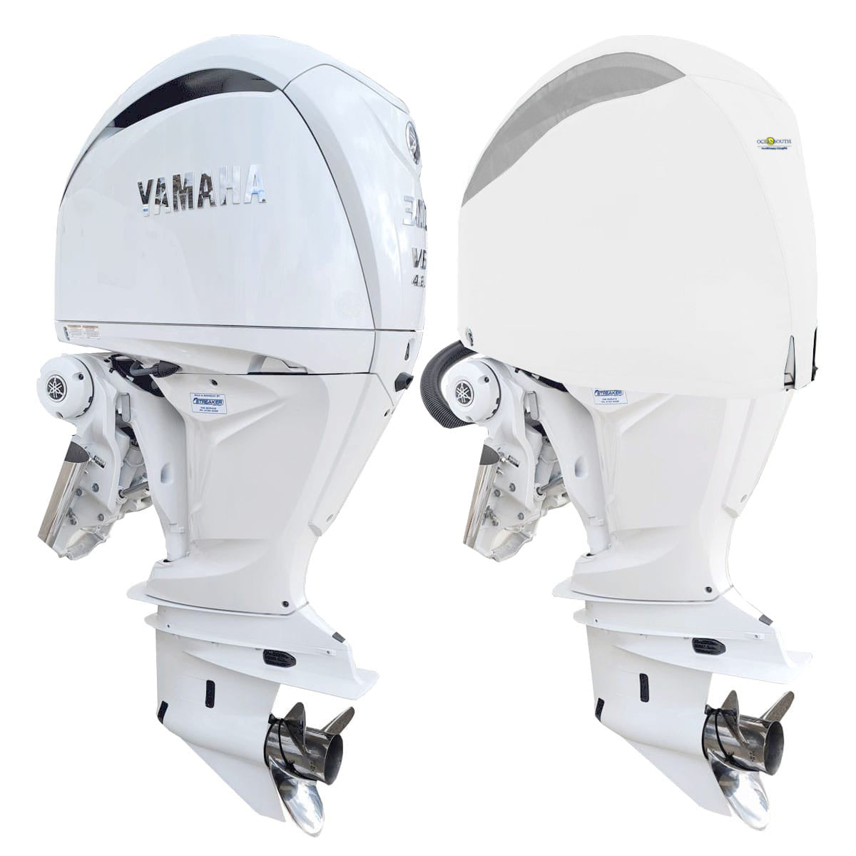 Couvercles ventilés pour Yamaha