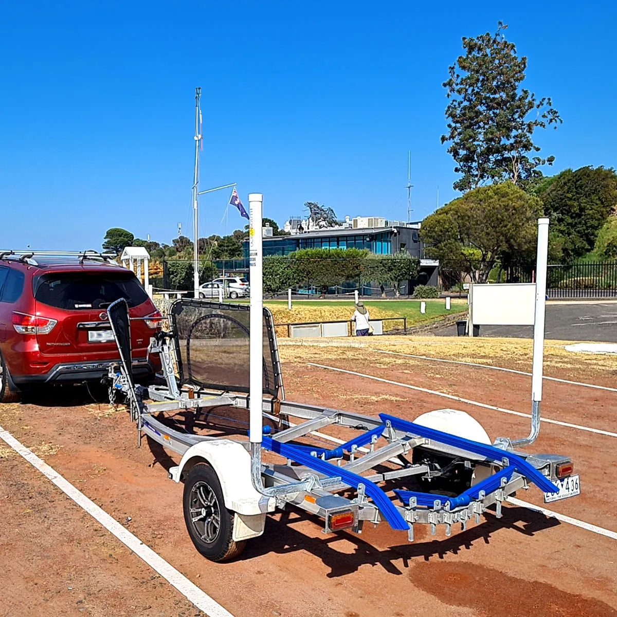 Boat Trailer Guide Poles