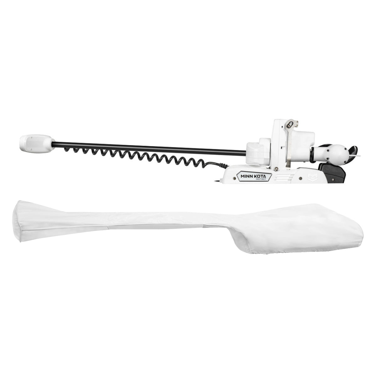 Oceansouth Housse personnalisée conçue pour les moteurs à la traîne MINN KOTA (housse compatible avec Riptide Instinct Quest, 2209 mm, gris Oceansouth Housse personnalisée conçue pour les moteurs à la traîne MINN KOTA (housse compatible avec Riptide Instinct Quest, 2209 mm, gris