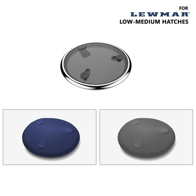 Custom Low-Medium Profile Hatch Covers (Round) for Lewmar