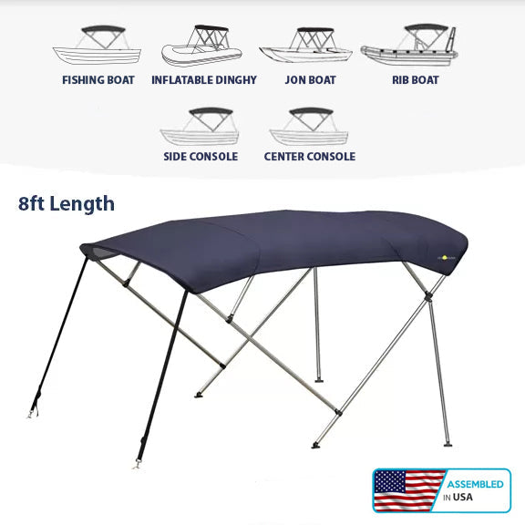 4 Bow Signature Bimini Top – 8ft