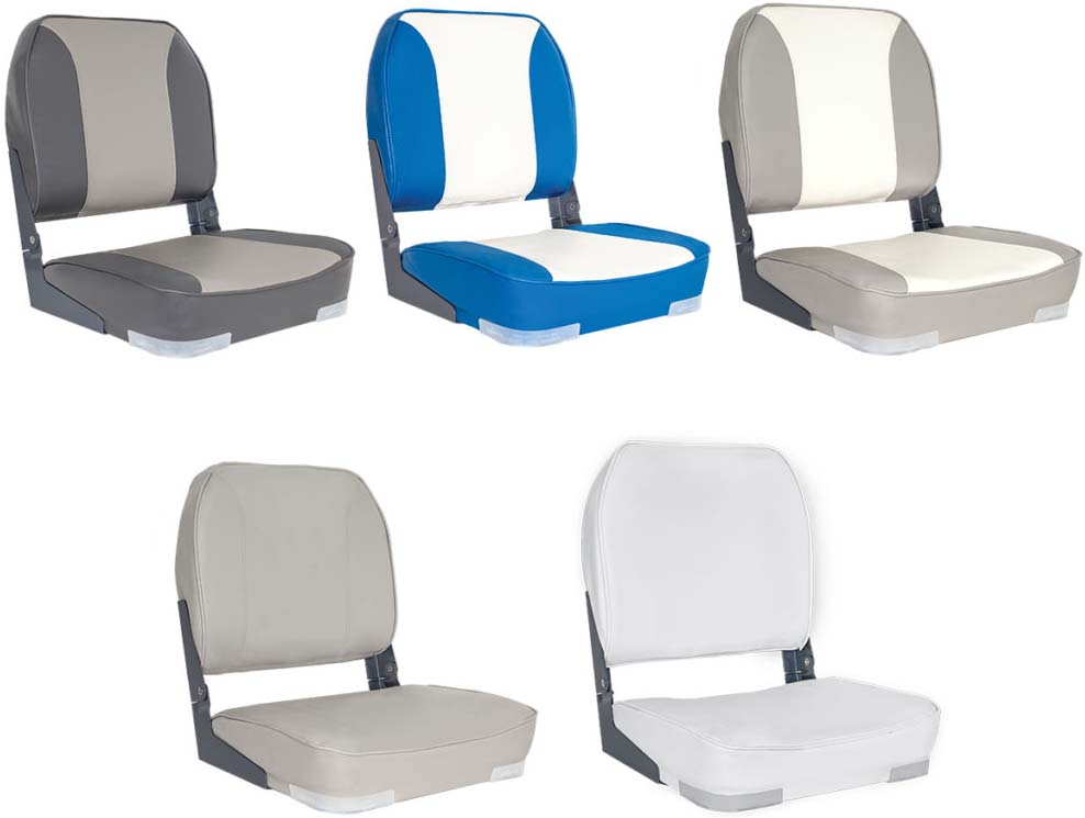 Deluxe Folding Boat Seat Color Variations